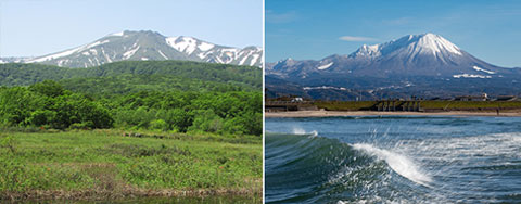 端山散骨